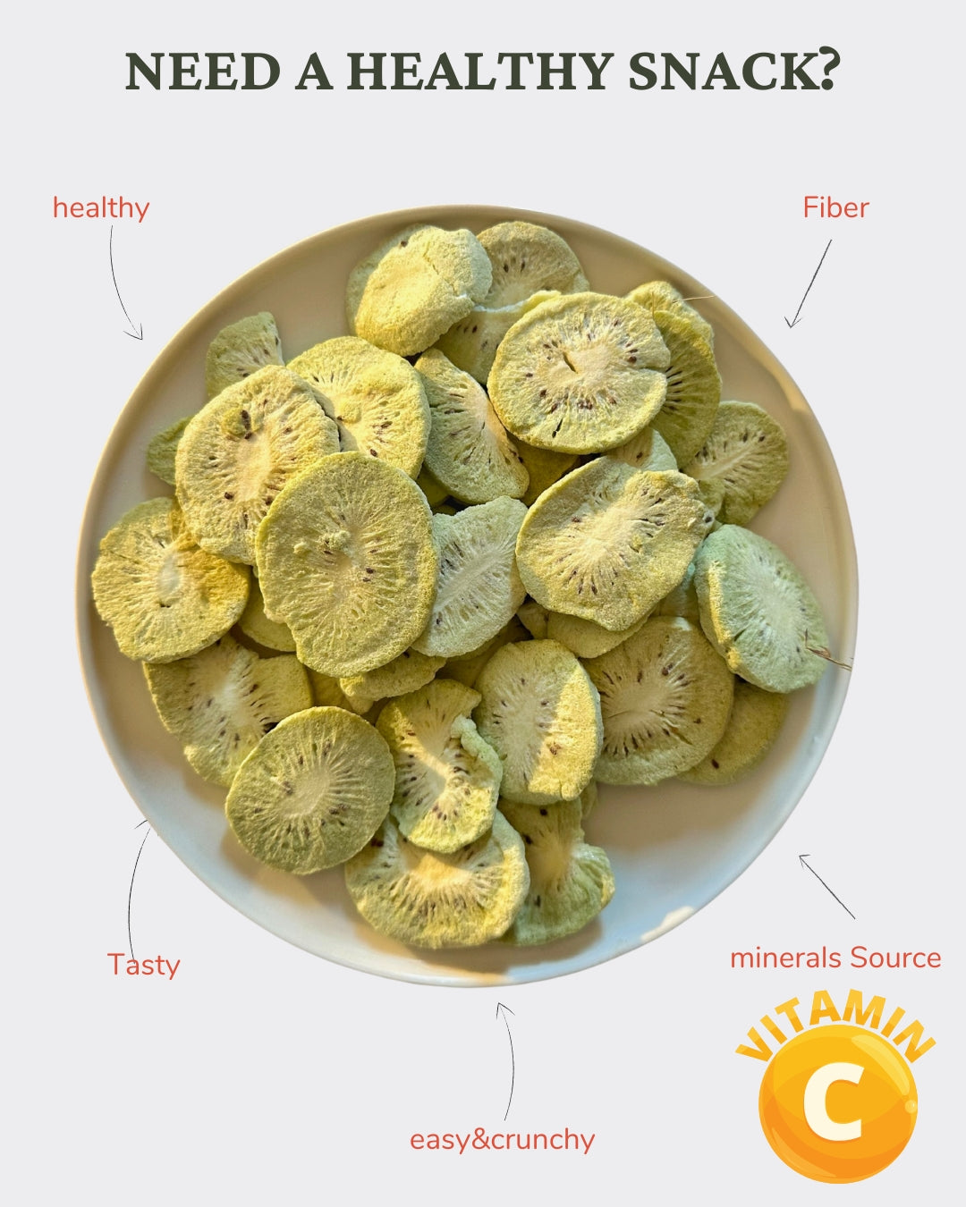 Kiwi – Freeze-Dried