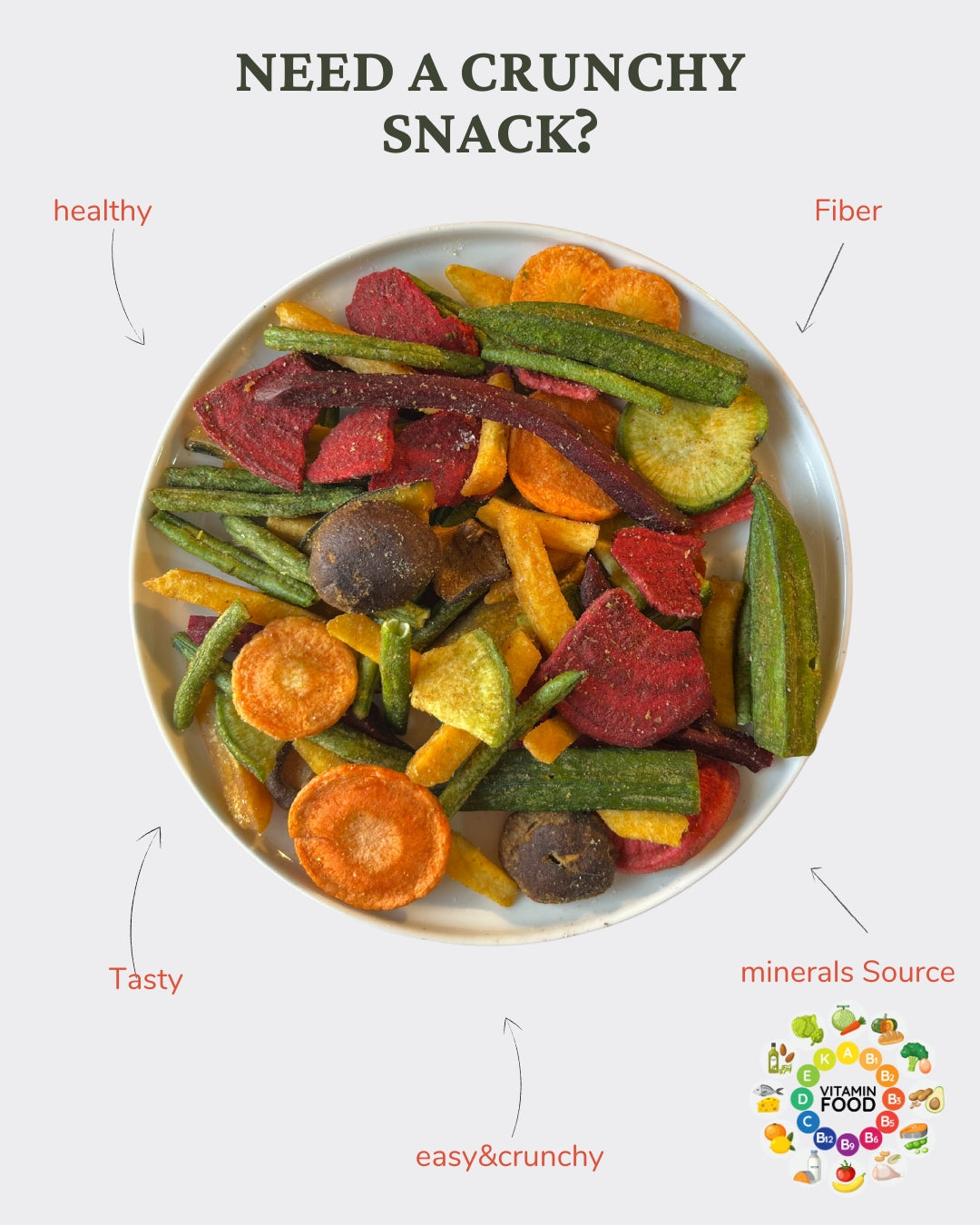 Spiced Veggies – Freeze-Dried